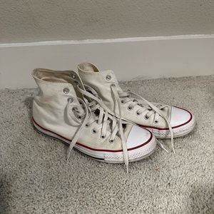 White High-Top Converse
